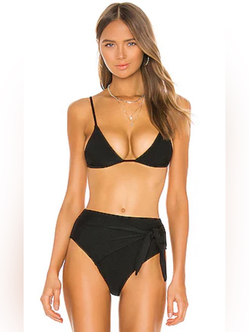 House of Harlow 1960 x REVOLVE Darian High Waist Bikini Bottom Black Size S